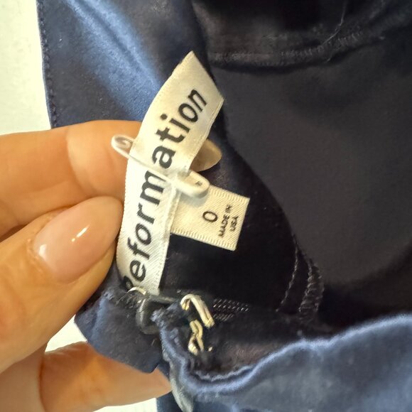 NWOT Daniela Silk Maxi Dress - Picture 7 of 8